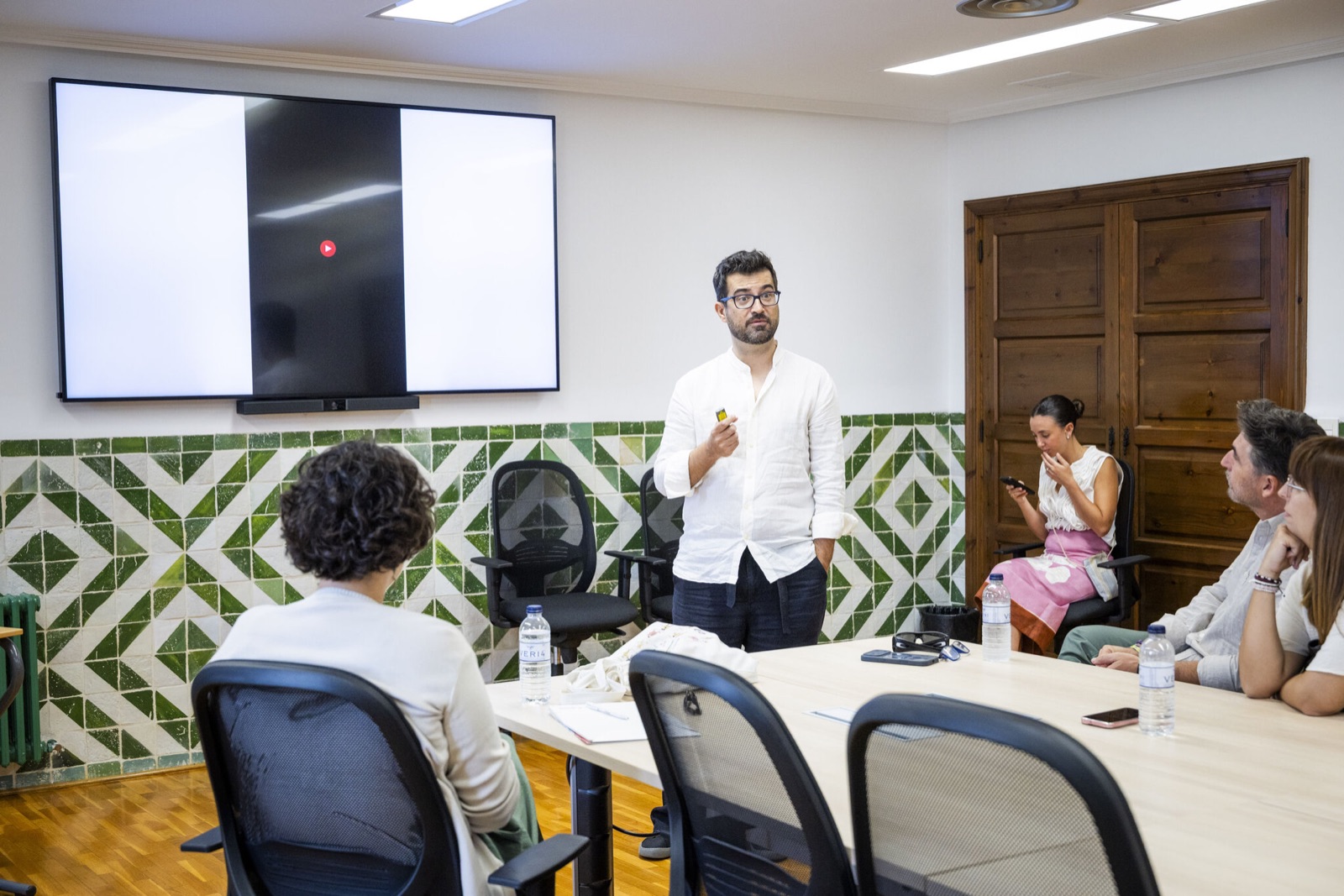 El taller con los premiados