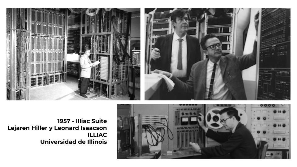 La ILLIAC Suite, primera música compuesta por ordenador