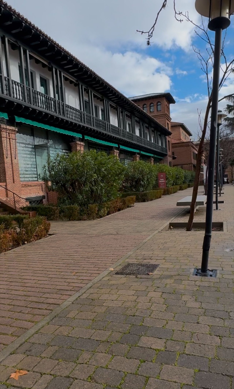 Los pabellones de la Residencia