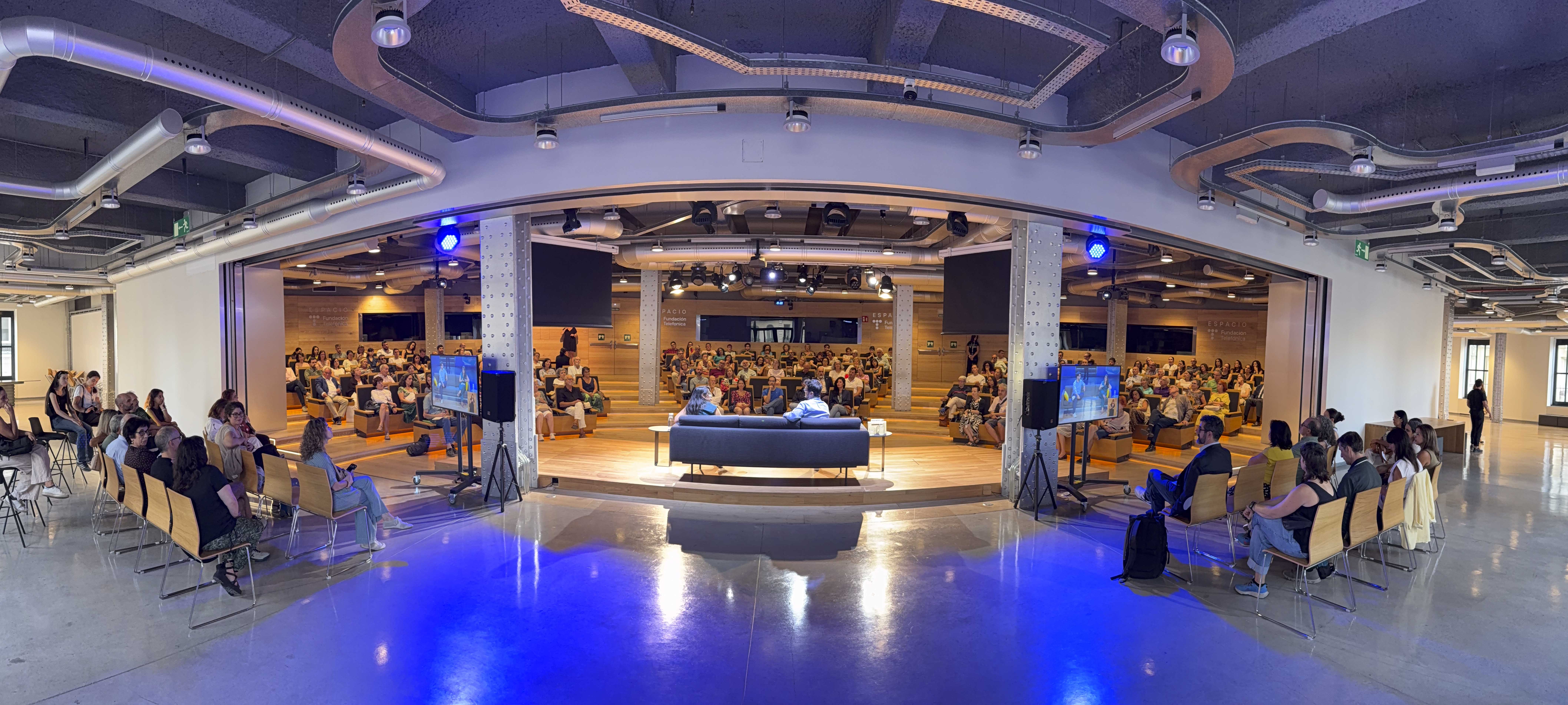 Vista panorámica del encuentro en Espacio Fundación Telefónica.